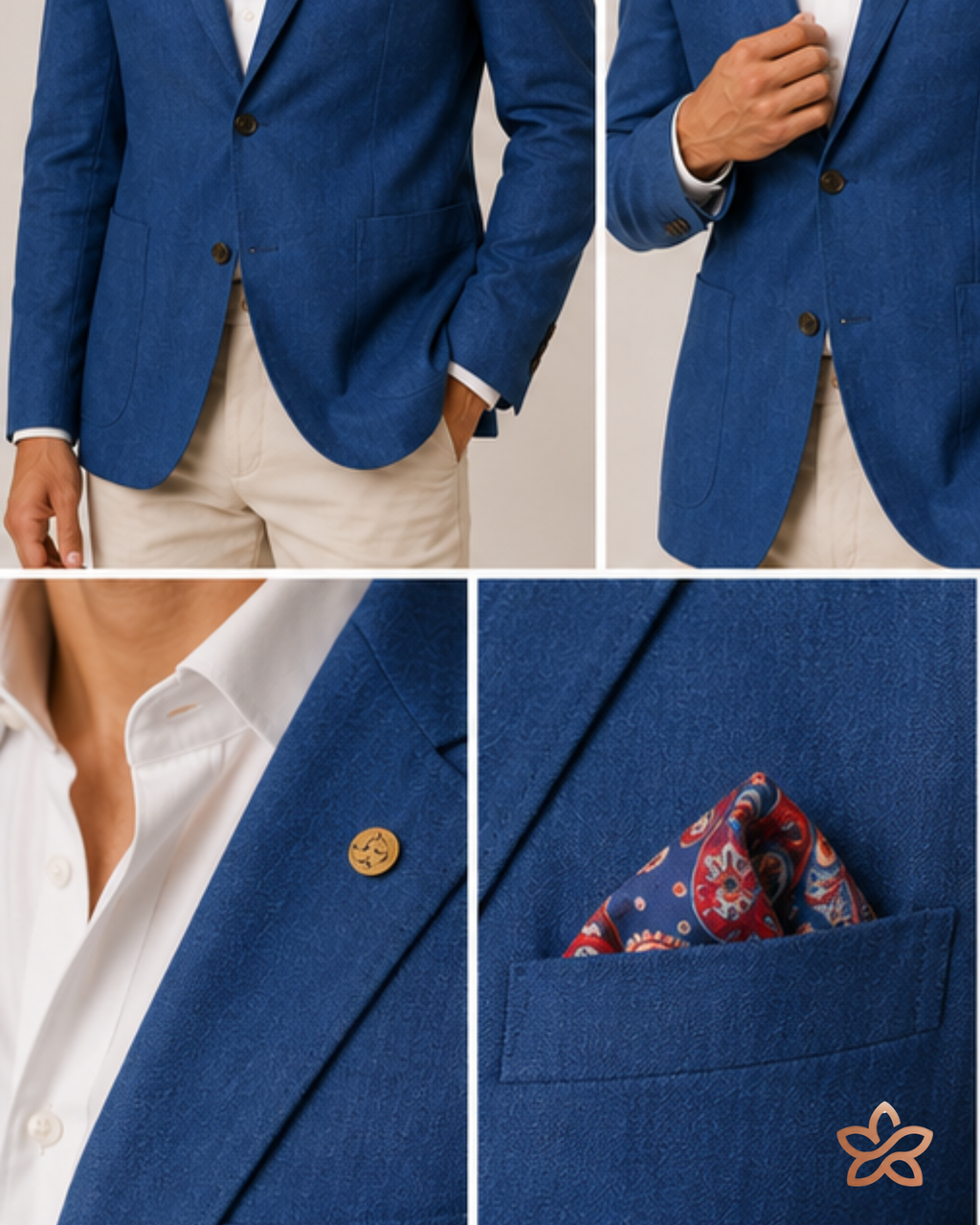 Blazer Approach Linen Prestige
