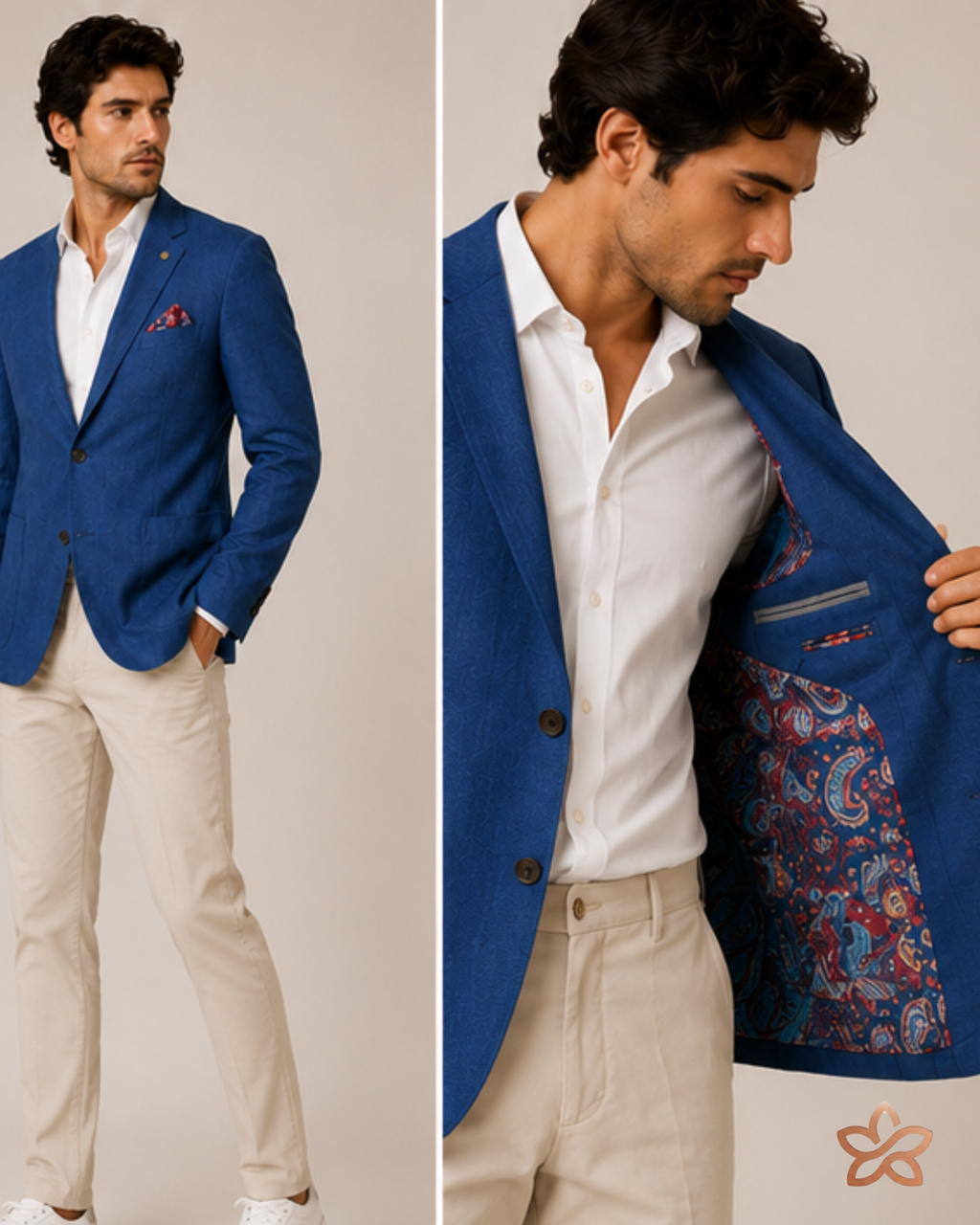 Blazer Approach Linen Prestige