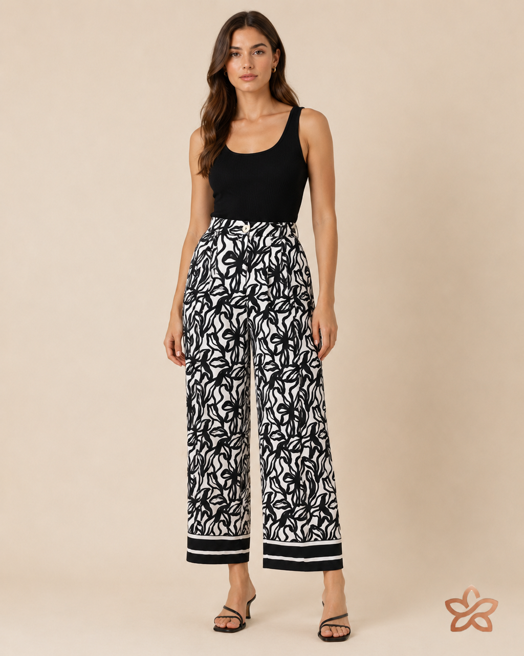 Calça Estampada Quadrelli